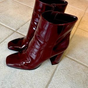 Burgundy Booties